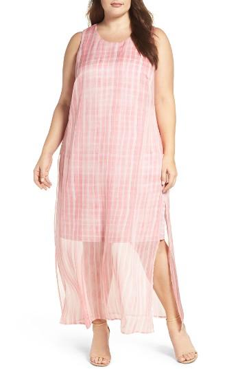 Women's Vince Camuto Graceful Phrases Chiffon Maxi Dress