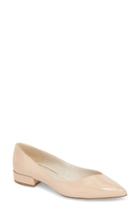 Women's Kenneth Cole New York Ames Pointy Toe Flat .5 M - Beige