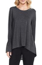 Women's Vince Camuto Mixed Media Flare Sleeve Top