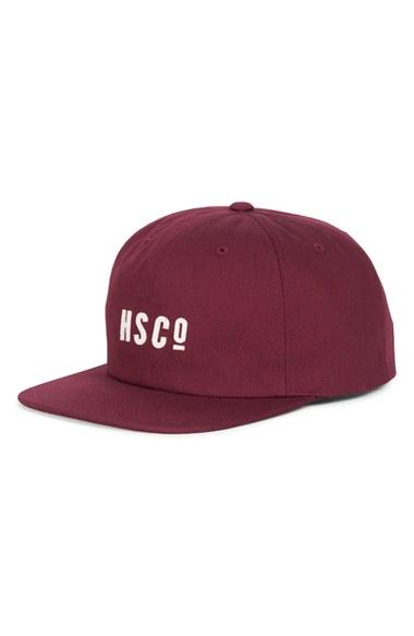 Men's Herschel Supply Co. 'mosby' Snapback Baseball Cap - Burgundy