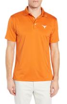 Men's Peter Millar Texas Solid Performance Polo Shirt - Red