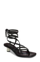 Women's Proenza Schouler Wraparound Ankle Strap Sandal Us / 36eu - Black