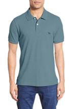 Men's Rodd & Gunn 'the Gunn' Pique Sports Fit Cotton Polo, Size - Blue