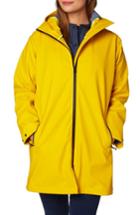 Women's Helly Hansen Copenhagen Hooded Rain Jacket - Yellow