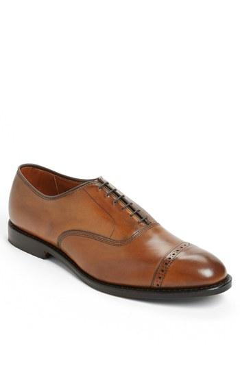 Men's Allen Edmonds 'fifth Avenue' Cap Toe Oxford D - Brown