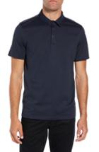 Men's Calibrate Covered Placket Polo - Blue