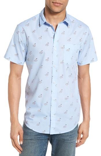 Men's 1901 Swan Floaties Woven Shirt