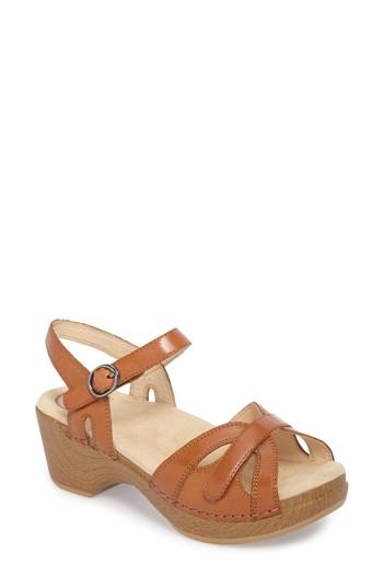 Women's Dansko Season Sandal .5-6us / 36eu M - Brown