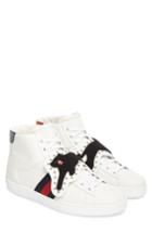 Men's Gucci New Ace Hi Panther Sneaker Us / 7uk - White