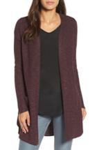 Women's Nic+zoe Morning Coffee Cardigan - Red