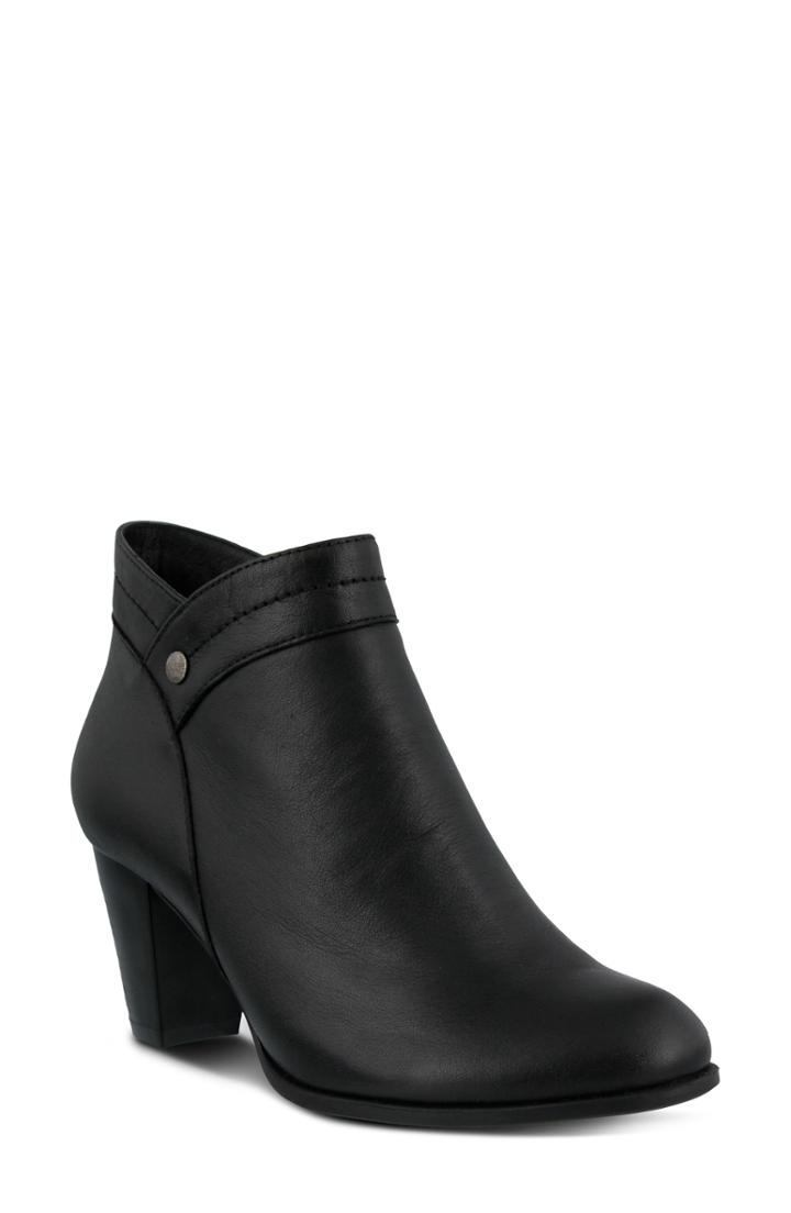 Women's Spring Step Italia Bootie .5us / 39eu - Black