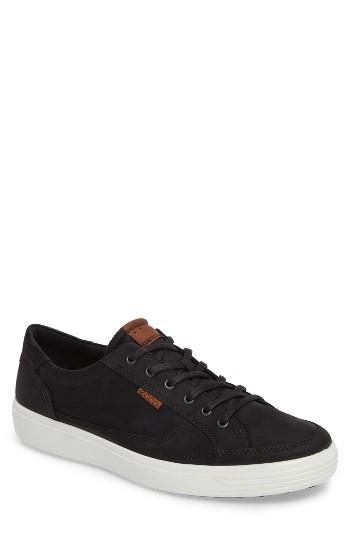 Men's Ecco Soft 7 Sneaker -5.5us / 39eu - Black