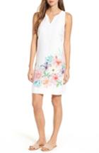 Women's Tommy Bahama Hibiscus Sketch Shift Dress - White