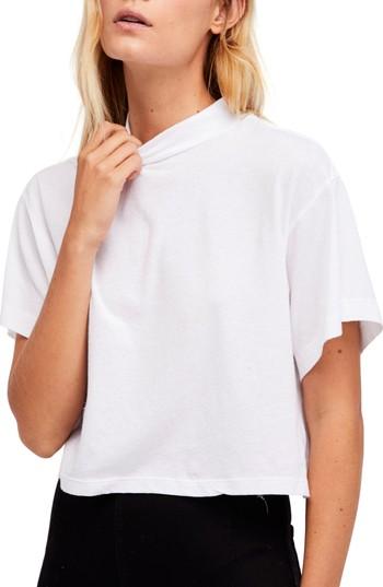 Women's Free People Need You Crop Tee - White
