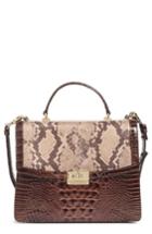 Brahmin Taledo Simone Top Handle Leather Satchel -