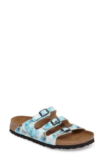 Women's Birkenstock 'florida' Soft Footbed Sandal -9.5us / 40eu D - Blue