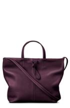 Shinola Latigo Square Pebbled Leather Shopper Tote -