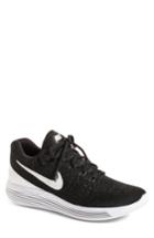 Men's Nike Flyknit 2 Lunarepic Running Shoe .5 M - Black