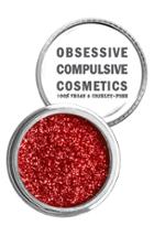 Obsessive Compulsive Cosmetics Cosmetic Glitter - Red