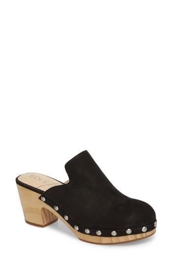 Women's Sole Society Madelina Clog .5 M - Black