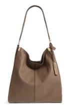 Vince Camuto Rosen Leather Hobo - Grey