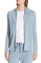 Women's Atm Anthony Thomas Melillo Chroma Wash Zip Hoodie - Blue