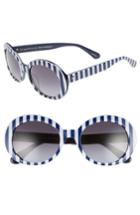 Women's Kate Spade New York Cindra 54mm Gradient Round Sunglasses - Blue