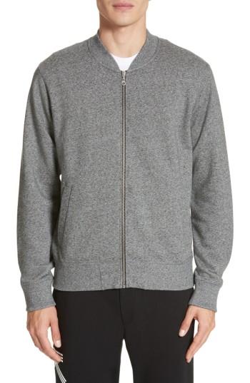 Men's Kenzo Tiger Teddy Jacket - Grey