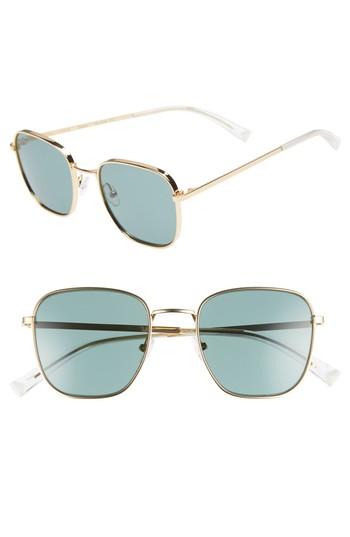 Women's Kendall + Kylie Dana 50mm Square Sunglasses - Gold/ Green