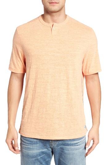 Men's Tommy Bahama Sunday's Best Henley - Orange