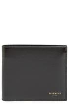 Men's Givenchy Logo Billfold Wallet - Black