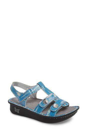 Women's Alegria 'kleo' Sandal -6.5us / 36eu - Blue