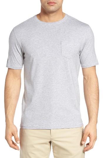 Men's Bobby Jones R18 Pocket T-shirt - Grey