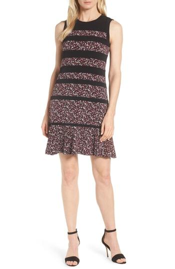 Women's Michael Michael Kors Glam Morris A-line Dress - Black