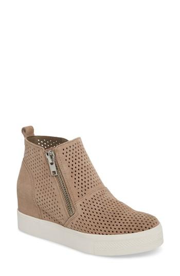 Women's Steve Madden Wedgie High Top Platform Sneaker M - Green