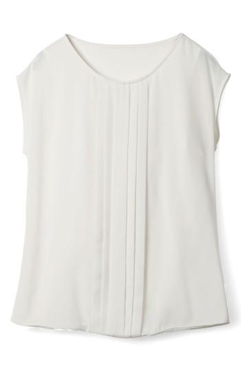 Women's Boden Pleated Front Top - Ivory