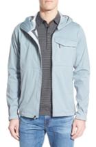 Men's Nau 'rebound' Regular Fit Zip Hooded Jacket - Grey
