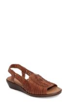 Women's Comfortiva Formasa Huarache Slingback Sandal M - Metallic