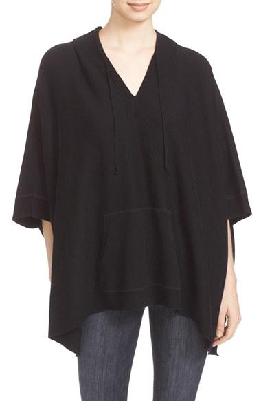 Women's Soft Joie Dhiana V-neck Hooded Poncho Sweater