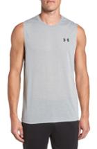 Men's Under Armour Threadborne Muscle Tee, Size - Grey