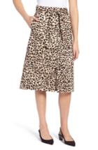 Women's 1901 A-line Midi Skirt - Beige