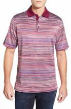 Men's Bugatchi Mercerized Cotton Polo - Red