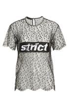 Women's Alexander Wang 'strict' Lace Tee