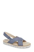 Women's Amalfi By Rangoni Borgo Sandal N - Blue