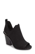 Women's Mercer Edit Fadeout Peep Toe Bootie .5 M - Black