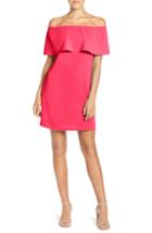 Women's Charles Henry Off The Shoulder Dress - Pink
