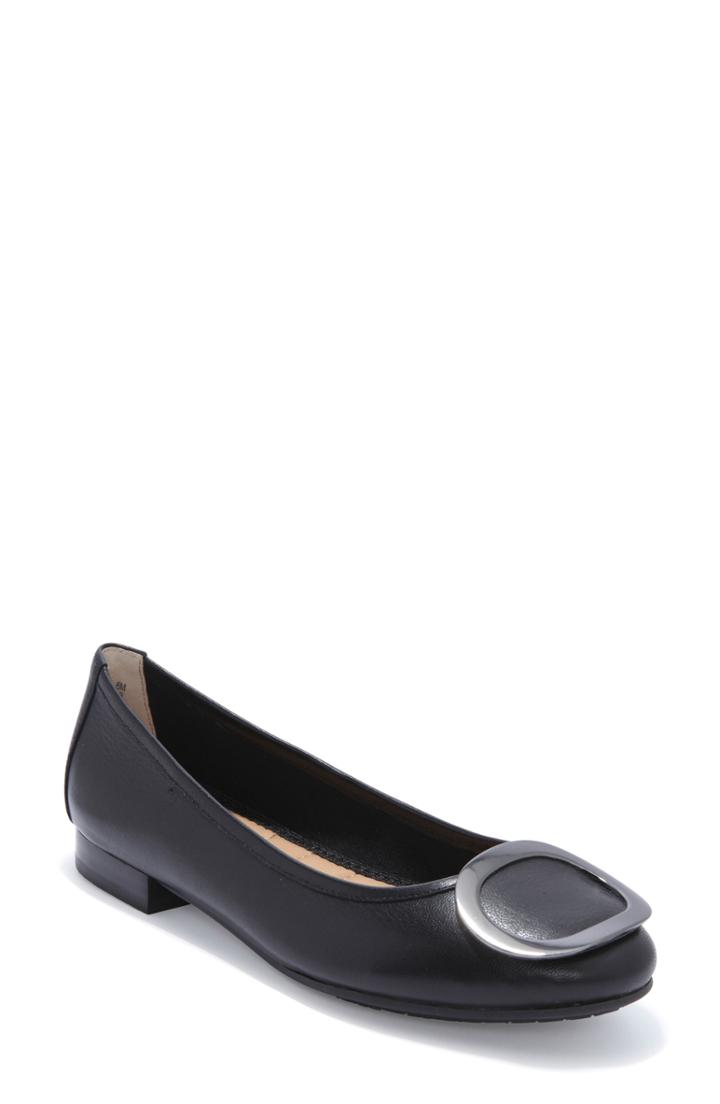 Women's Me Too Sena Flat M - Black