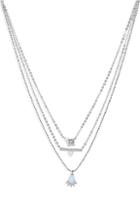 Women's Nordstrom Stone & Crystal Layered Pendant Necklace