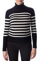Women's Pietro Brunelli Siena Stripe Maternity Turtleneck
