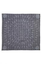 Women's Rag & Bone Dagger Silk Scarf, Size - Blue